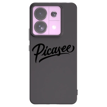 Picasee silikonski črni ovitek za Xiaomi Redmi Note 13 Pro 5G - Picasee - old logo - black