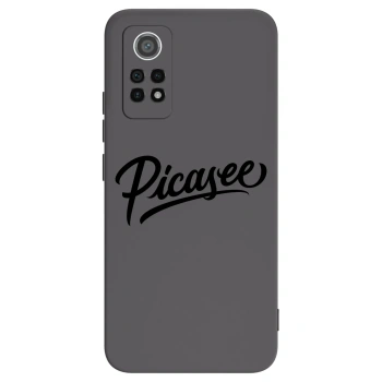 Picasee silikonski črni ovitek za Xiaomi Redmi Note 12 Pro 4G - Picasee - old logo - black
