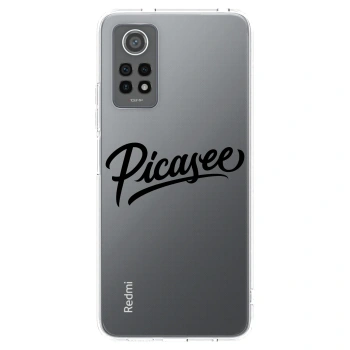 Picasee silikonski prozorni ovitek za Xiaomi Redmi Note 12 Pro 4G - Picasee - old logo - black