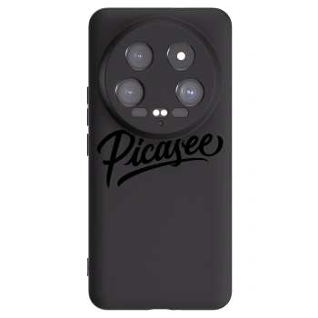 Picasee silikonski črni ovitek za Xiaomi 14 Ultra - Picasee - old logo - black