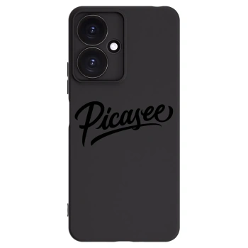 Picasee silikonski črni ovitek za Xiaomi Redmi 13C 5G - Picasee - old logo - black
