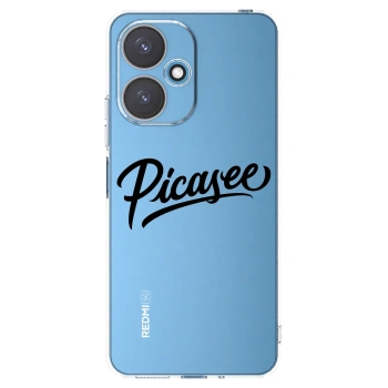 Picasee silikonski prozorni ovitek za Xiaomi Redmi 13C 5G - Picasee - old logo - black