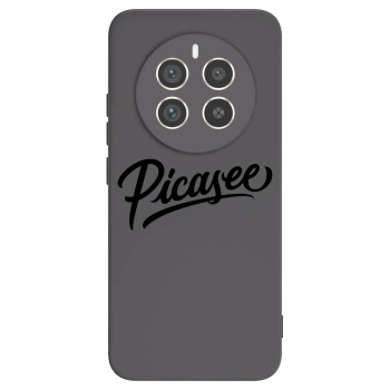 Picasee silikonski črni ovitek za Realme 12 Pro 5G - Picasee - old logo - black
