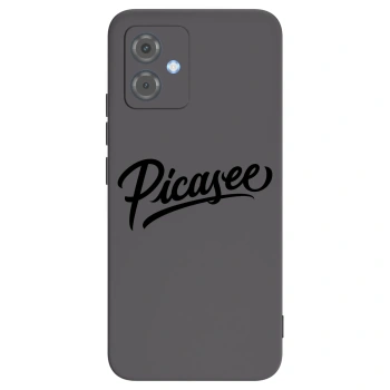 Ovitek za Motorola Moto G14 - Picasee - old logo - black