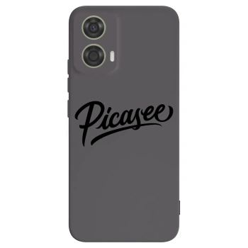 Ovitek za Motorola Moto G24 - Picasee - old logo - black