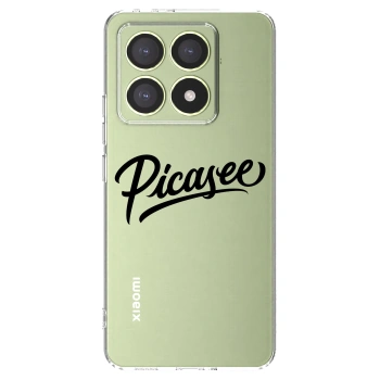 Picasee silikonski prozorni ovitek za Xiaomi 14T - Picasee - old logo - black