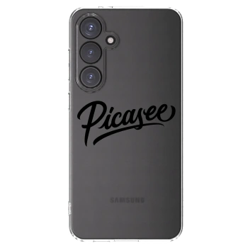 Picasee silikonski prozorni ovitek za Samsung Galaxy S24 FE S721B - Picasee - old logo - black
