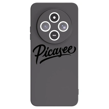 Picasee silikonski črni ovitek za Xiaomi Redmi 14C - Picasee - old logo - black
