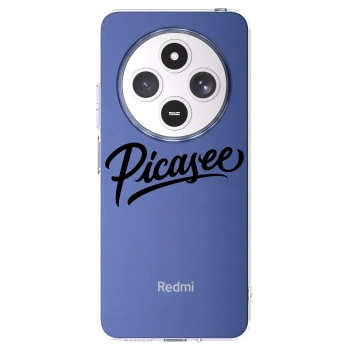 Picasee silikonski prozorni ovitek za Xiaomi Redmi 14C - Picasee - old logo - black