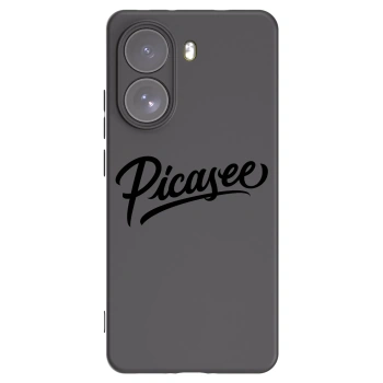 Picasee silikonski črni ovitek za Xiaomi Poco X7 - Picasee - old logo - black