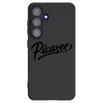Picasee silikonski črni ovitek za Samsung Galaxy S25 5G - Picasee - old logo - black
