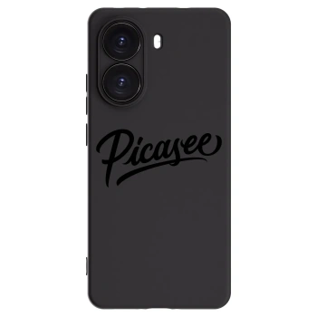 Picasee silikonski črni ovitek za Xiaomi Poco X7 Pro 5G - Picasee - old logo - black
