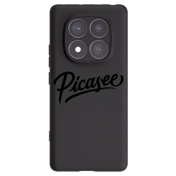 Picasee silikonski črni ovitek za Xiaomi Redmi Note 14 Pro 4G - Picasee - old logo - black