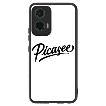 Ovitek za Motorola Moto G35 5G - Picasee - old logo - black