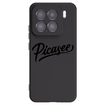 Picasee silikonski črni ovitek za Xiaomi 15 - Picasee - old logo - black