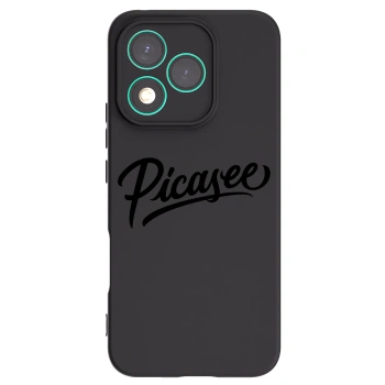 Picasee silikonski črni ovitek za Honor 400 Lite 5G - Picasee - old logo - black
