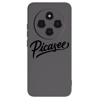 Picasee silikonski črni ovitek za Xiaomi Poco C75 - Picasee - old logo - black