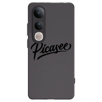 Picasee silikonski črni ovitek za Vivo V50 Lite 5G - Picasee - old logo - black