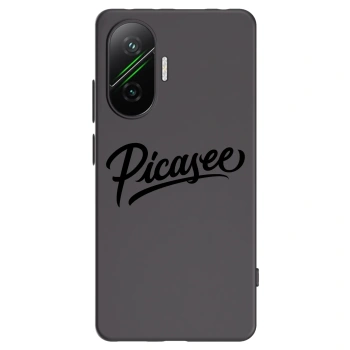 Picasee silikonski črni ovitek za Xiaomi Poco F7 Pro 5G - Picasee - old logo - black
