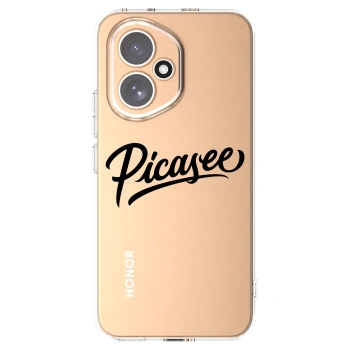 Picasee silikonski prozorni ovitek za Honor 400 5G - Picasee - old logo - black