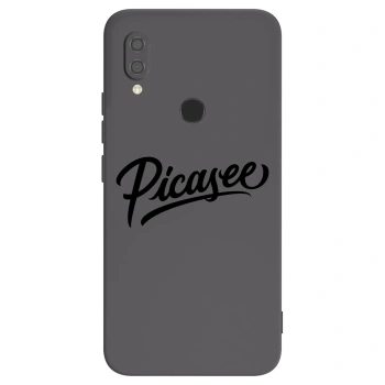 Picasee silikonski črni ovitek za Xiaomi Redmi 7 - Picasee - old logo - black