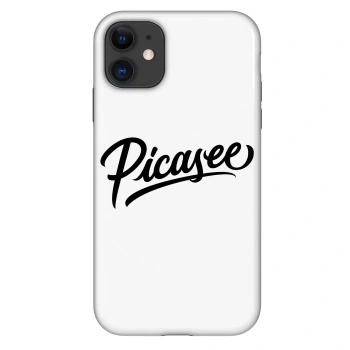 Ovitek za Apple iPhone 11 - Picasee - old logo - black