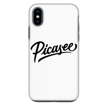 Ovitek za Apple iPhone X/XS - Picasee - old logo - black