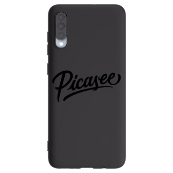 Picasee silikonski črni ovitek za Samsung Galaxy A70 A705F - Picasee - old logo - black