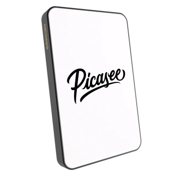Prenosna baterija z MagSafe 5 000 mAh Siva - Picasee - old logo - black