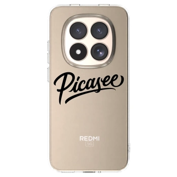 Picasee silikonski prozorni ovitek za Xiaomi Redmi Note 15 Pro 4G - Picasee - old logo - black