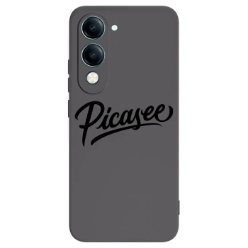 Picasee silikonski črni ovitek za Vivo Y29s 5G - Picasee - old logo - black