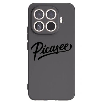Picasee silikonski črni ovitek za Xiaomi 15T Pro - Picasee - old logo - black