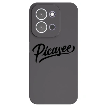 Picasee silikonski črni ovitek za Xiaomi Redmi 15C 5G - Picasee - old logo - black