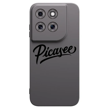 Picasee silikonski črni ovitek za Motorola Moto G77 - Picasee - old logo - black