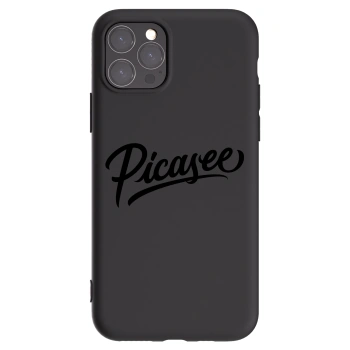 Picasee silikonski črni ovitek za Apple iPhone 11 Pro - Picasee - old logo - black
