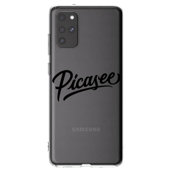 Picasee silikonski prozorni ovitek za Samsung Galaxy S20+ G985F - Picasee - old logo - black