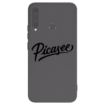 Ovitek za Huawei P40 Lite E - Picasee - old logo - black