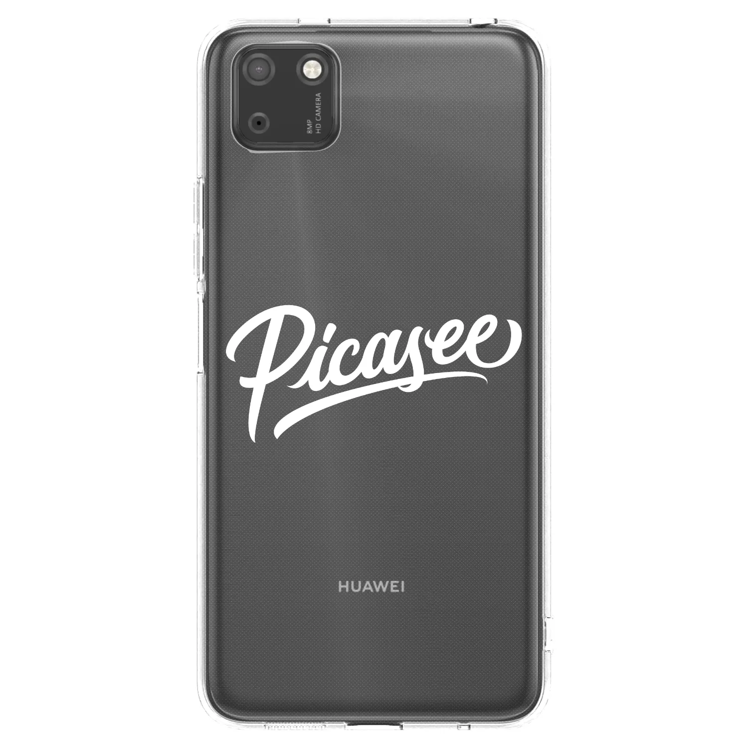 Picasee silikonski prozorni ovitek za Huawei Y5P - Picasee - old logo - white