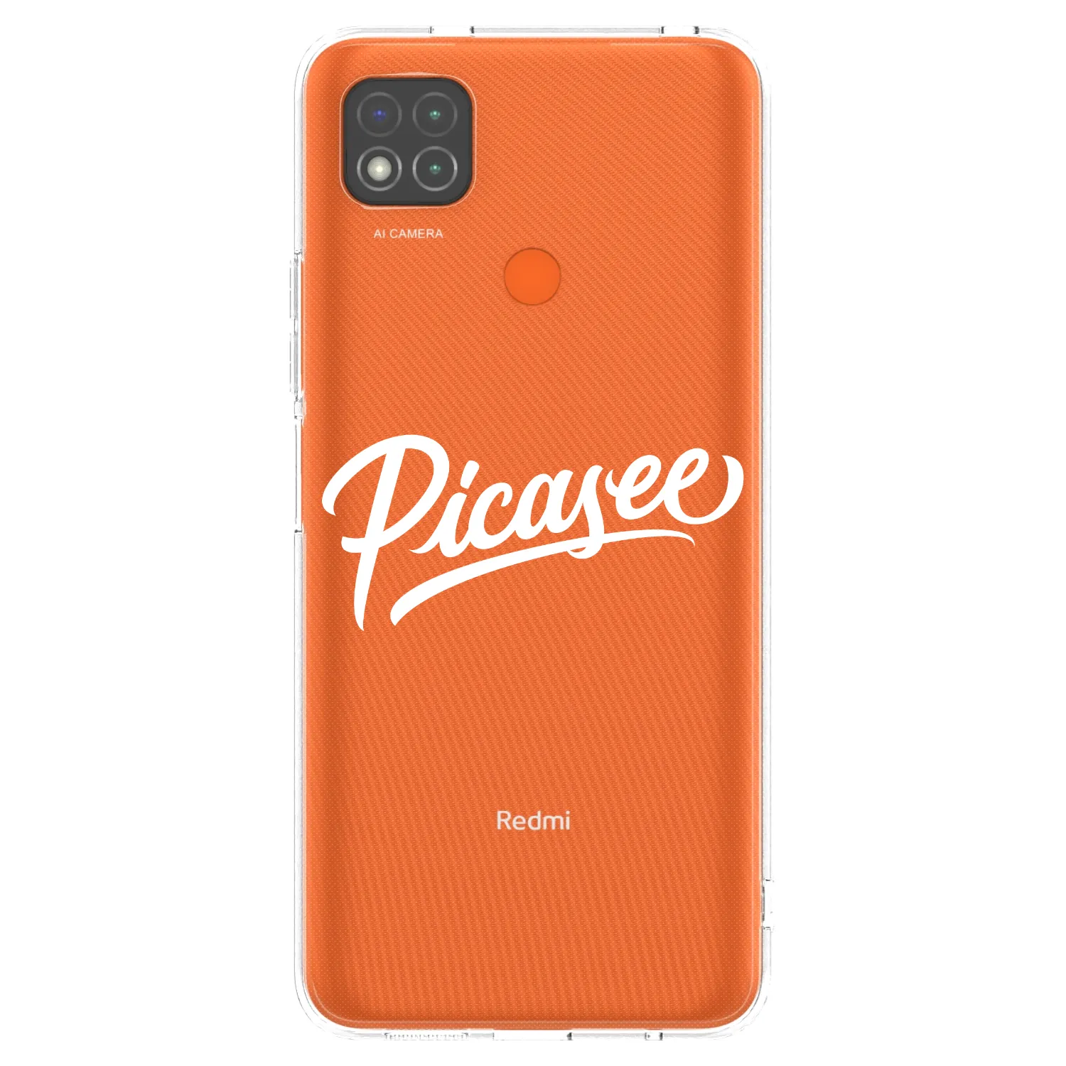 Picasee silikonski prozorni ovitek za Xiaomi Redmi 9C - Picasee - old logo - white