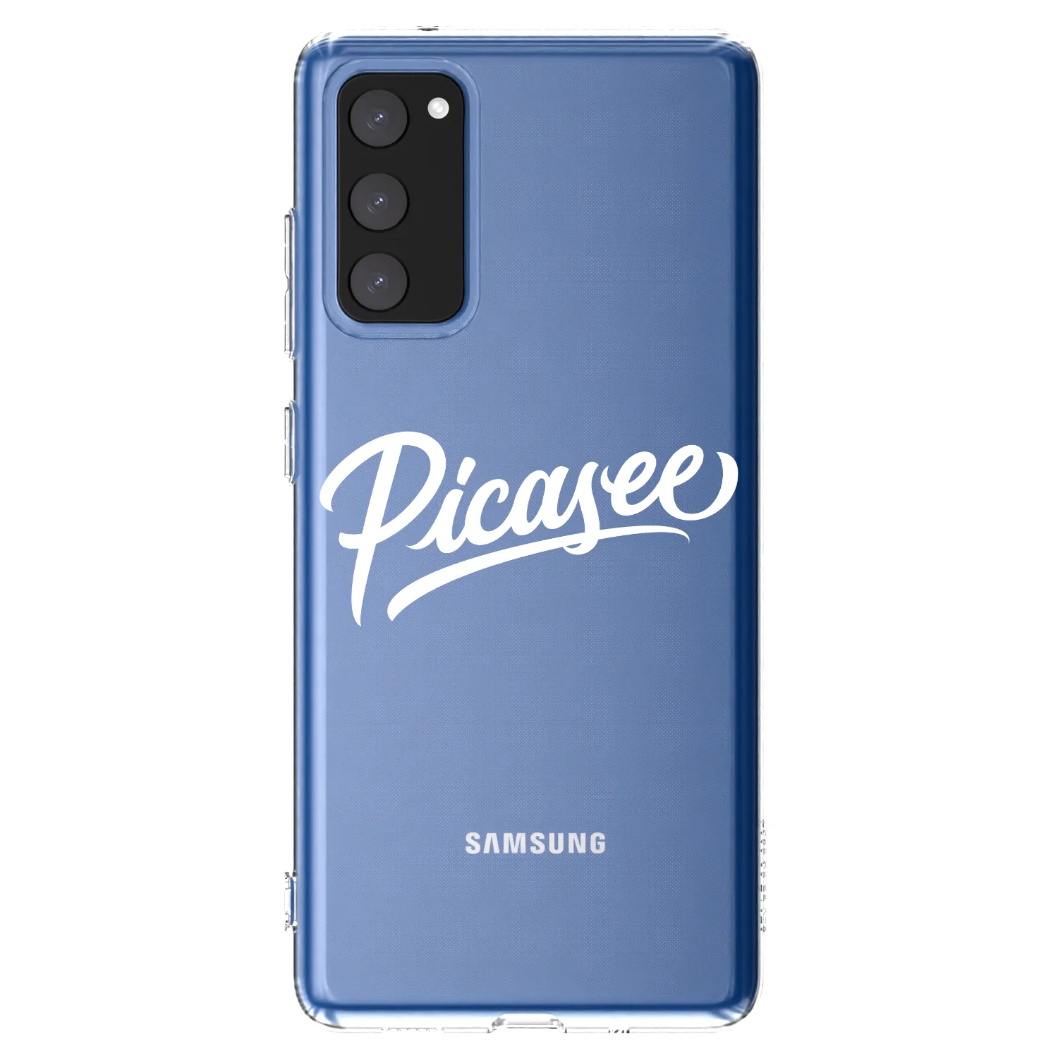 Picasee silikonski prozorni ovitek za Samsung Galaxy S20 FE - Picasee - old logo - white