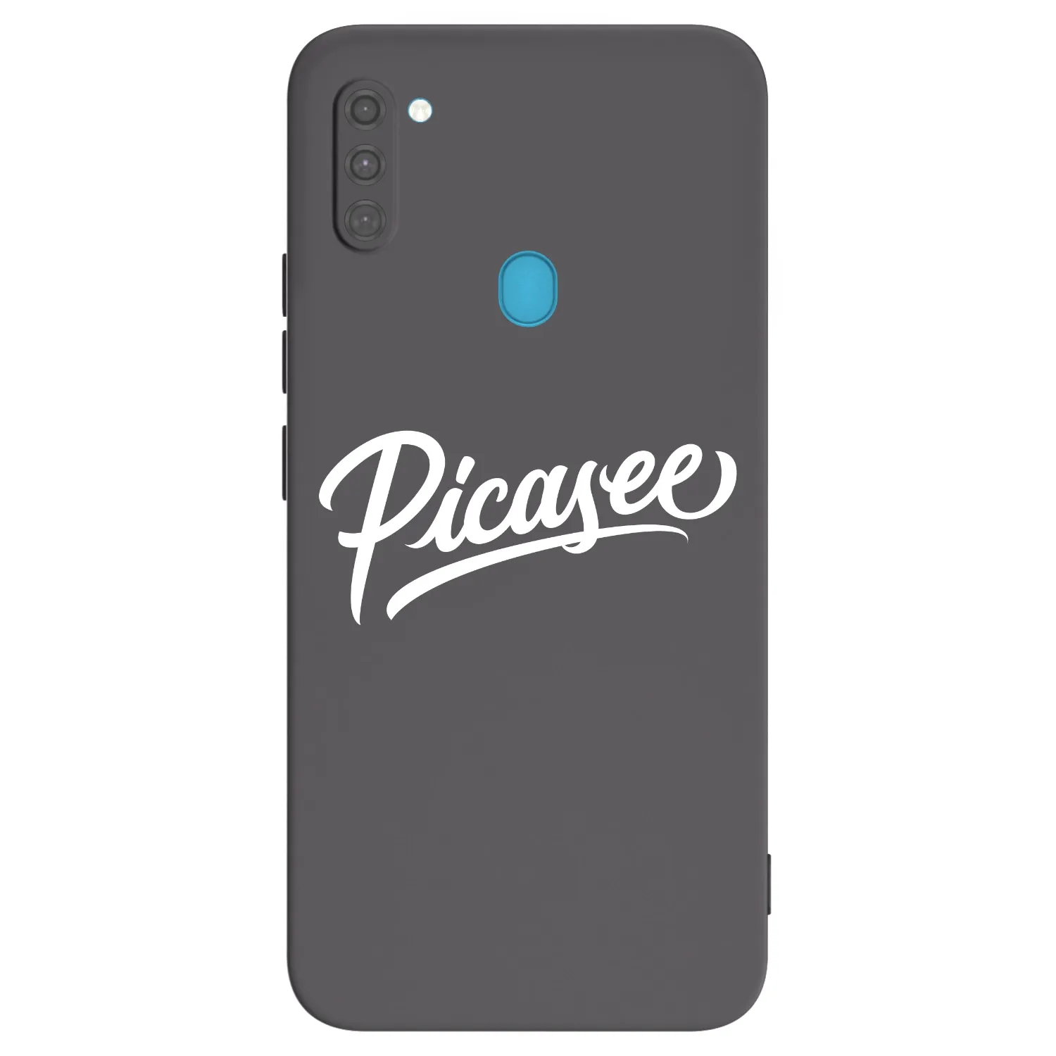 Picasee silikonski črni ovitek za Samsung Galaxy M11 - Picasee - old logo - white