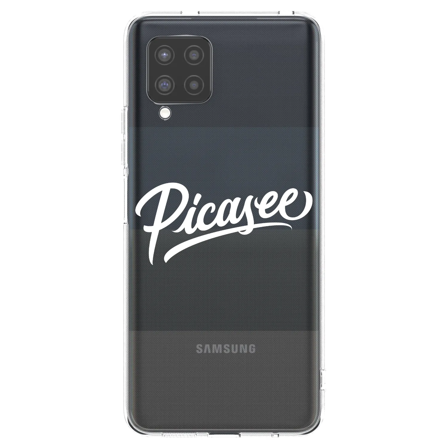 Picasee silikonski prozorni ovitek za Samsung Galaxy A42 A426B - Picasee - old logo - white