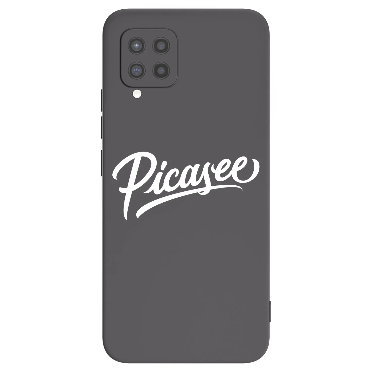 Picasee silikonski črni ovitek za Samsung Galaxy A42 A426B - Picasee - old logo - white