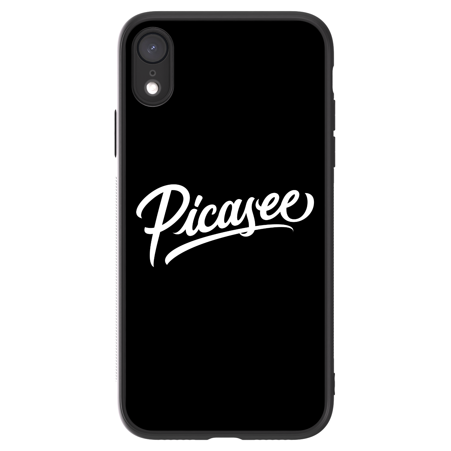 Picasee ULTIMATE CASE za Apple iPhone XR - Picasee - old logo - white