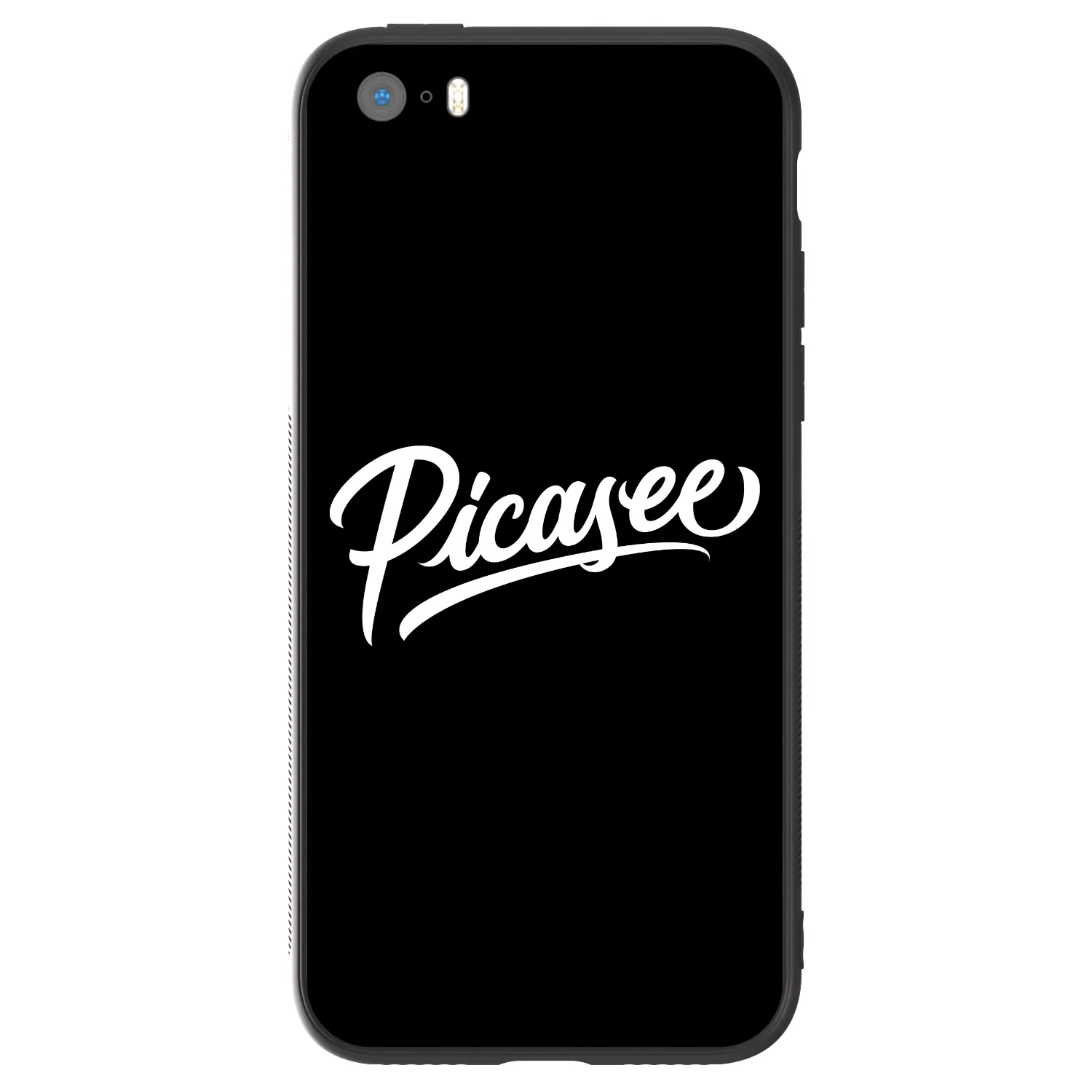 Picasee ULTIMATE CASE za Apple iPhone 5/5S/SE - Picasee - old logo - white