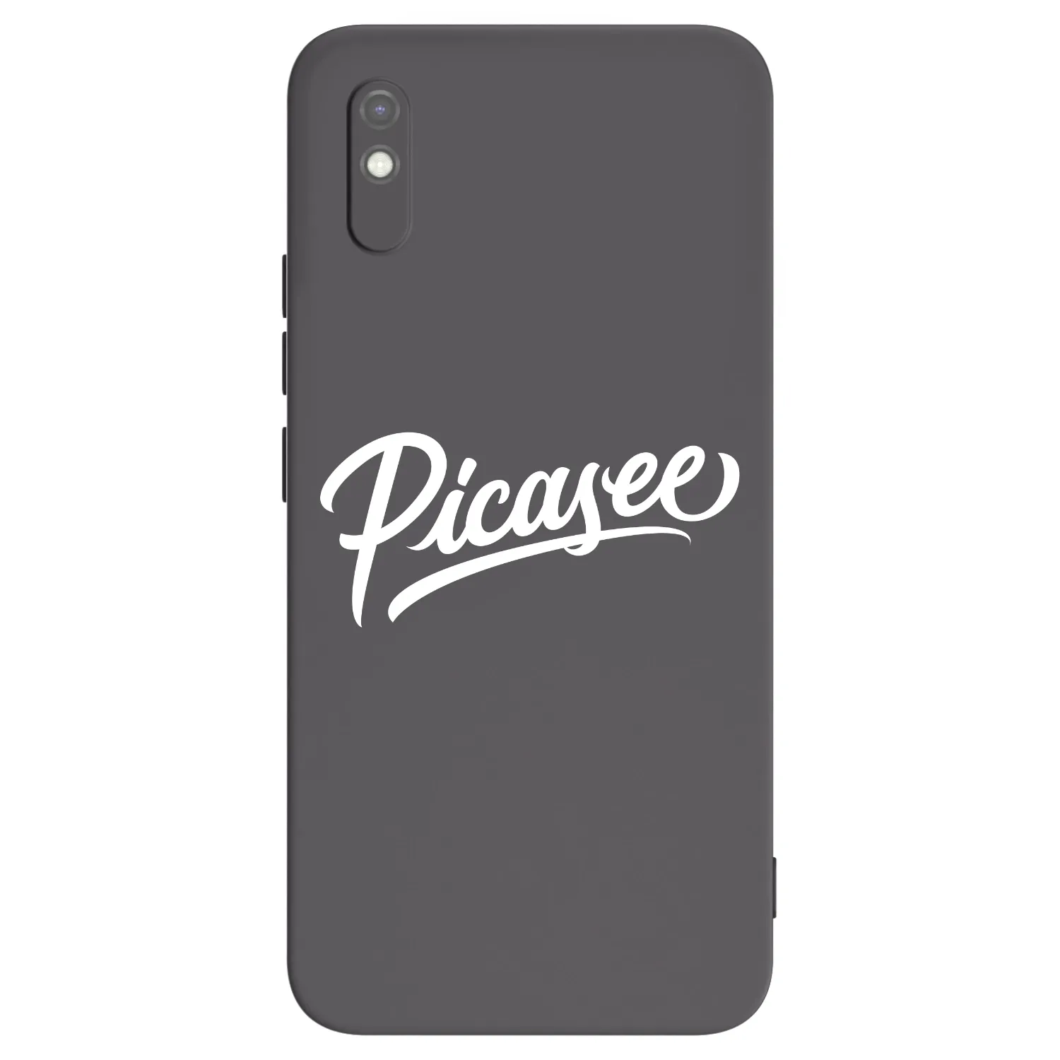 Picasee silikonski črni ovitek za Xiaomi Redmi 9AT - Picasee - old logo - white