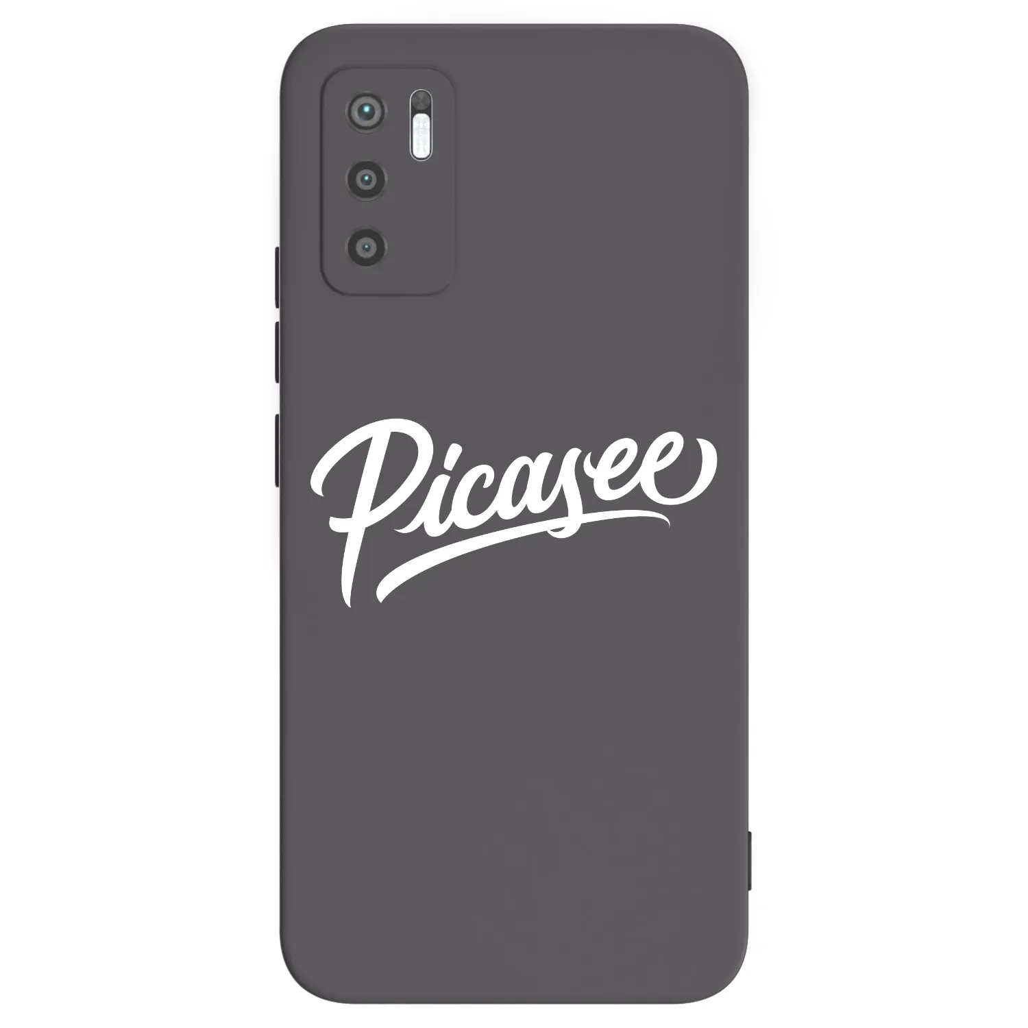 Picasee silikonski črni ovitek za Xiaomi Redmi Note 10 5G - Picasee - old logo - white