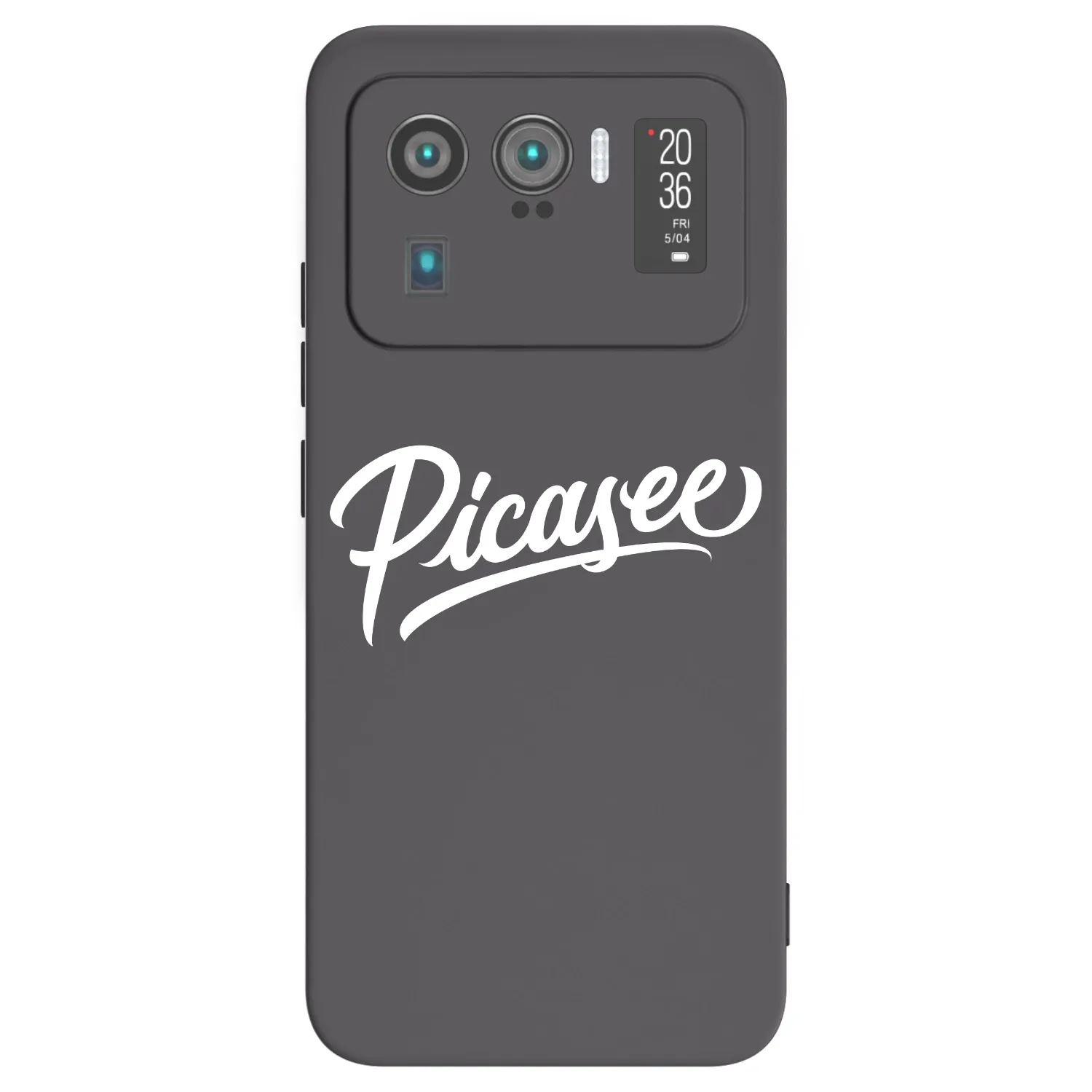 Picasee silikonski črni ovitek za Xiaomi Mi 11 Ultra - Picasee - old logo - white