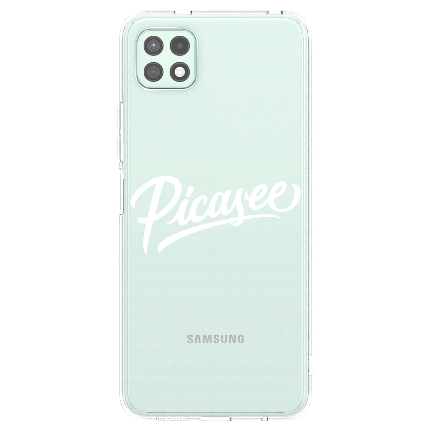 Picasee silikonski prozorni ovitek za Samsung Galaxy A22 A226B 5G - Picasee - old logo - white