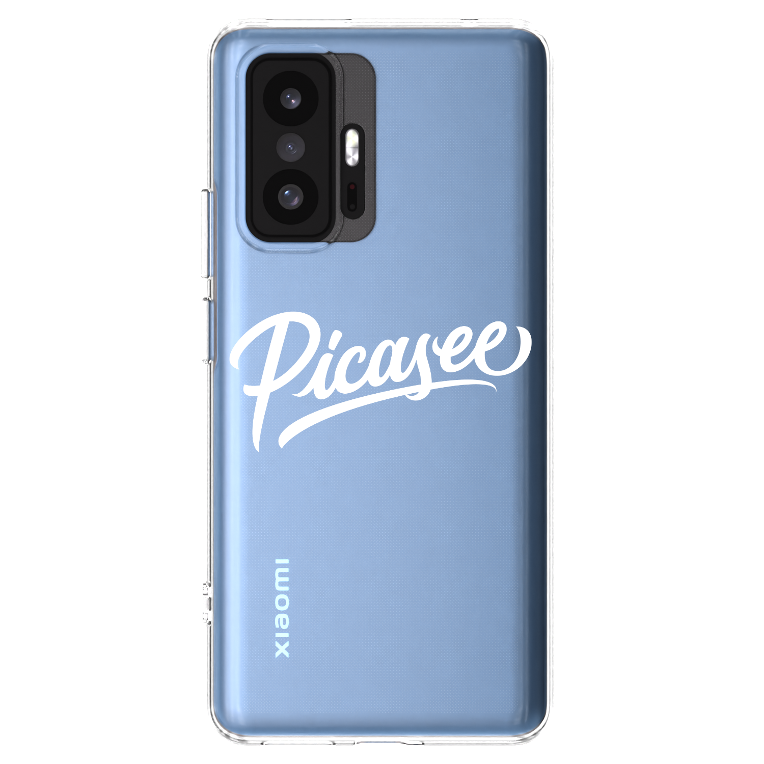 Picasee silikonski prozorni ovitek za Xiaomi 11T Pro - Picasee - old logo - white